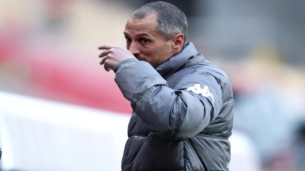 Mainz coach Jan-Moritz Lichte